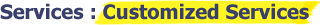 Services: Customer Services